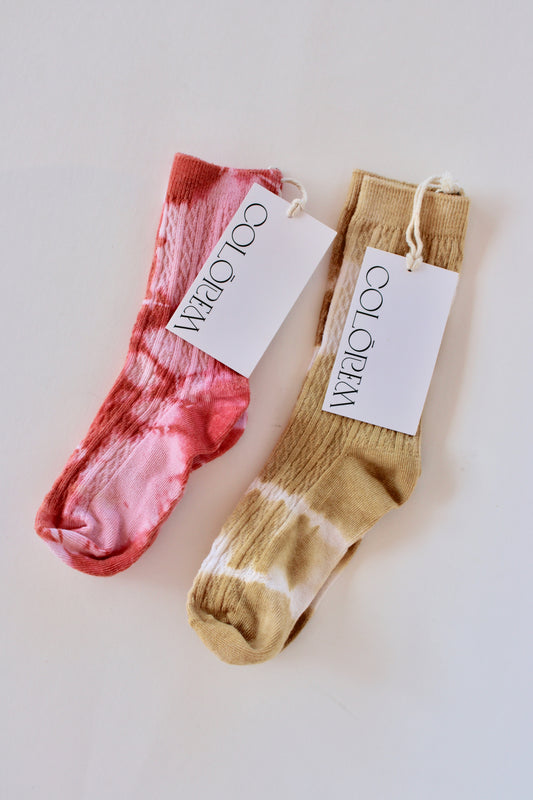 Plant Dyed Socks