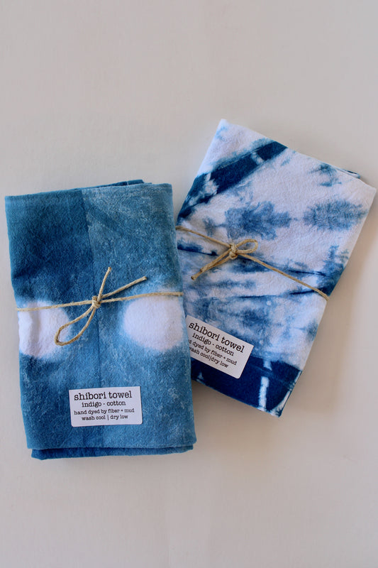 Shibori Tea Towel